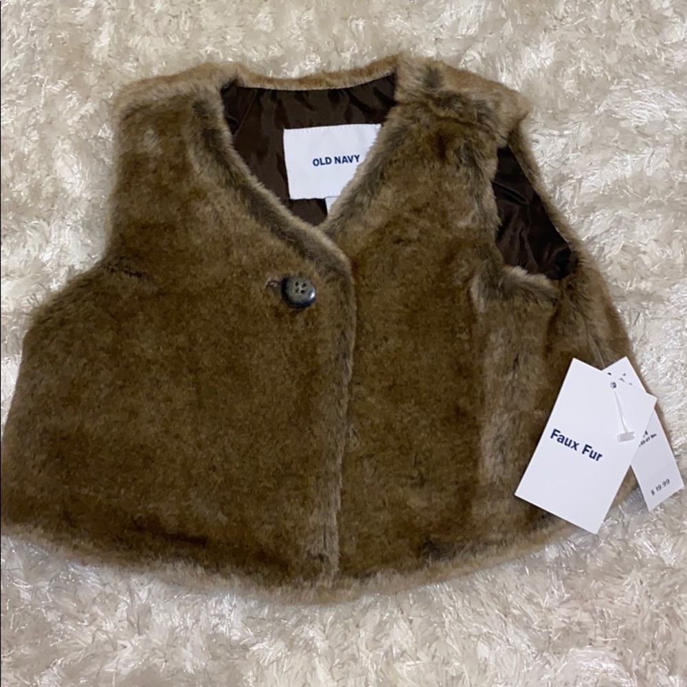 Old Navy Fur Vest
